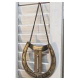 RMS Queen Mary souvenir horseshoe thermometer