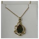 Ammolite? 12k GF necklace