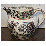 TG Green Ming pattern English transferware