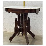 Marble Top Parlor Table 29/20/30