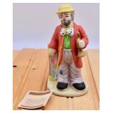 Signed Emmett Kelly Jr Sad Clown Figure
