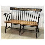 Stenciled Deacons Bench 48/19/18