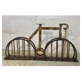 Artistic iron Bike Rack / Sign 90/10/44
