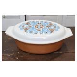 Pyrex Aztec Navajo Casserole - Nice