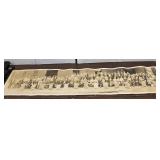 Advertising 1928 Purina feed Mill yard long photo