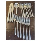 19pcs Heirloom Sterling Silver Lasting Spring