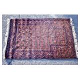 Vintage Afghan Prayer Rug 36" x 60". Pick up in