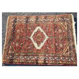Vintage Persian Hamadan Rug. Made in Iran. Not