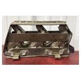 Antique Rabbit metal hinged chocolate mold