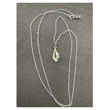 10k Gold Necklace And Pendant