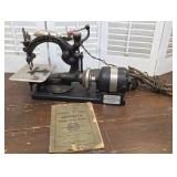 Wilcox and Gibbs automatic sewing machine &