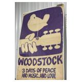 Original 1969 Woodstock Music Poster by Arnold