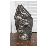 2pc chocolate mold Large Easter Bunny Rabbit