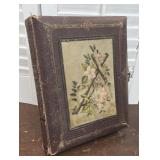 Victorian photo album - partially full