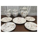 Carlsbad Gutherz Floral dessert set (8pcs) Germany