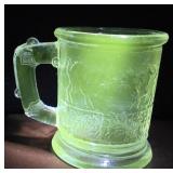 Glow Green - 1800s fighting cats on child