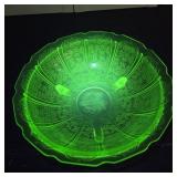 Jeannette Cherry Blossom uranium large Footed