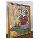 Local artist Rita Williams / Carol 1984 painting