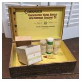 Small oak box medical advertising - Goodrich