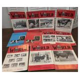 farming /cattle 1960s Holstein Friesian world