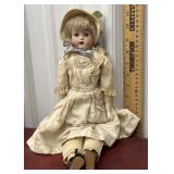 Herm Steiner German 17inch Bisque doll