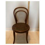 Childï¿½s bentwood chair.  24ï¿½ x 12" Nice seat