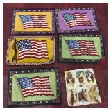 United States Flag Tobacco flannels and textile
