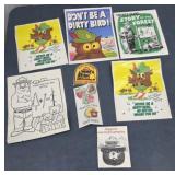 Woodsy Owl (dirty Bird) & Smokey Bear Forester