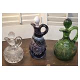 3 Vinegar cruets