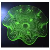Fenton uranium green bowl
