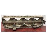 Antique hinged chicken chocolate mold