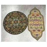 2 Textiles- Beautiful, Vintage, Found In Old