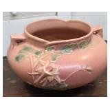 Original pink Roseville Columbine pot - no chips
