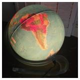 1987 Scan Globe A/S Lighted Globe Denmark Edition