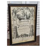 1878 wedding certificate - Newton Park Esq of