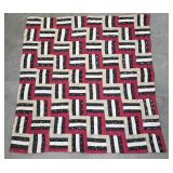 1800s Amazing Old Farmhouse Quilt Aprx 74x78