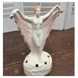 1920s German Art Nouveau Flower Frog