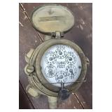 Trident brass water meter