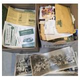 2 Mystery Boxes Estate Ephemera 1800s - 1900s