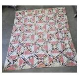 Early quilt displayed @ Museum American folk art