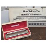 Marine band hohner harmonica original box