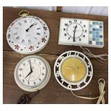 Sunbeam, Seth Thomas, Weatclox, Telechron clocks