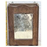 Hanging Medicine Cabinet (oak) - needs mirror