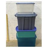 Storage Totes (4)