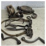 Pulleyï¿½s, Plane, Hay Hook, etc.