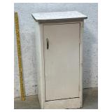 One Drawer Tin Cabinet 18/15/36