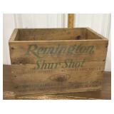 Remington Shur Shot wooden box
