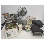 Music boxes, trinket boxes, decorating accessories