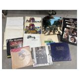 LP/records Collection of The Beatles, many