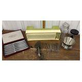 Antique Hutchinson beater, plastic wrap